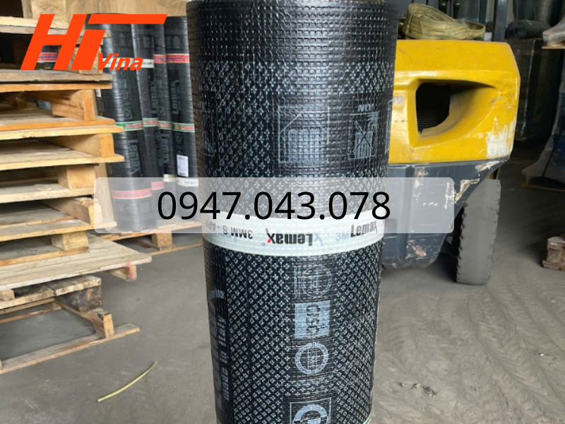 Thi công màng khò nóng Lemax mặt cát 3mm